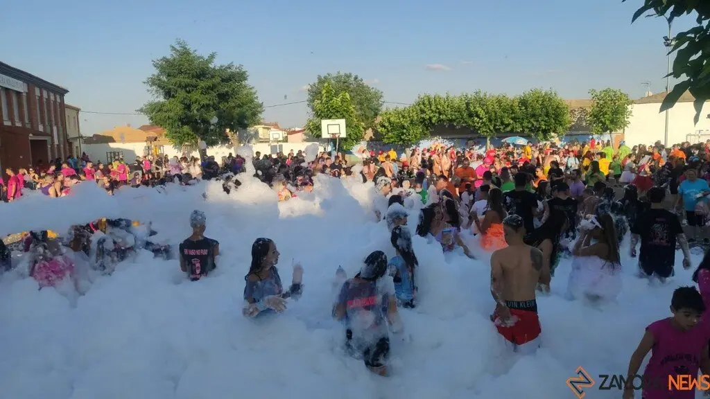 Fiestas de Moraleja del Vino desfile de pañas _4