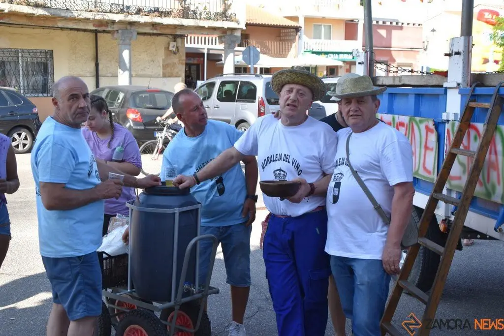 Fiestas de Moraleja del Vino desfile de pañas _8