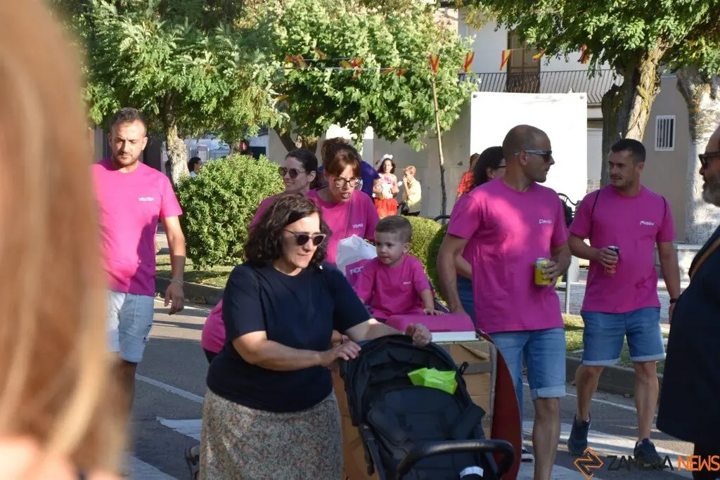 Fiestas de Moraleja del Vino desfile de pañas _13