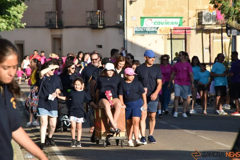 Fiestas de Moraleja del Vino desfile de pañas _14