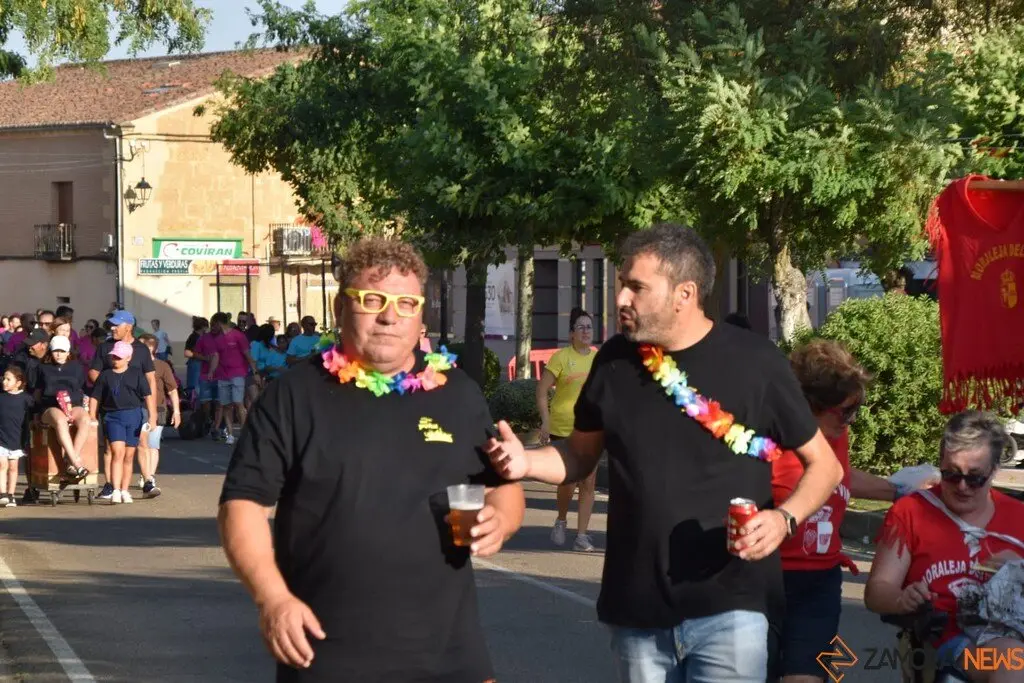 Fiestas de Moraleja del Vino desfile de pañas _15
