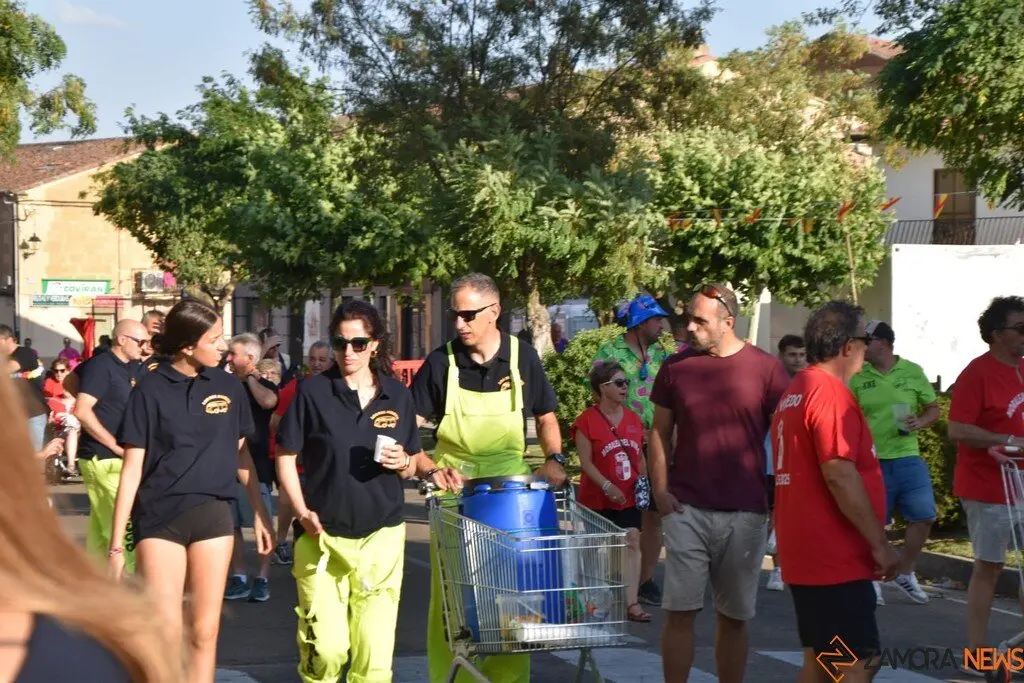 Fiestas de Moraleja del Vino desfile de pañas _17