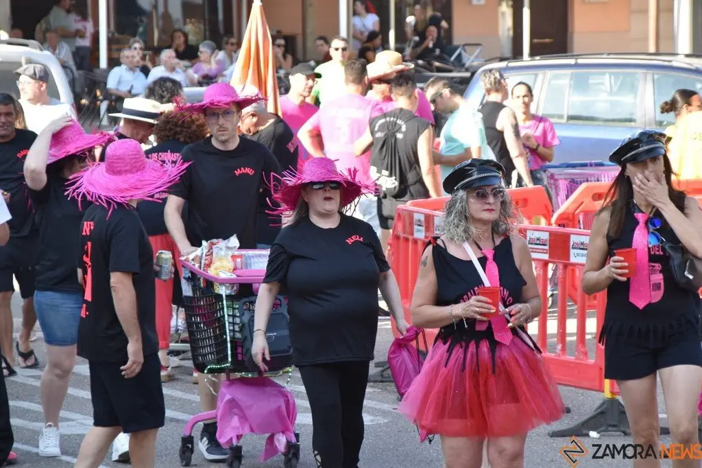 Fiestas de Moraleja del Vino desfile de pañas _30