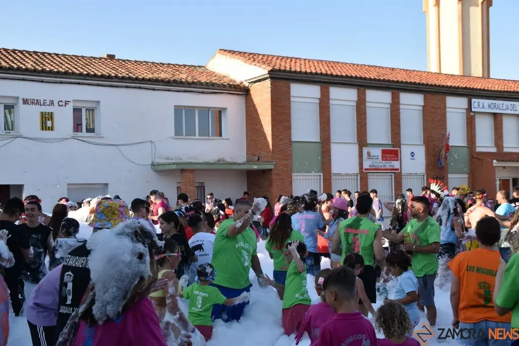 Fiestas de Moraleja del Vino desfile de pañas _44