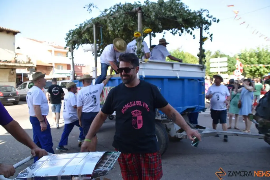 Fiestas de Moraleja del Vino desfile de pañas _49