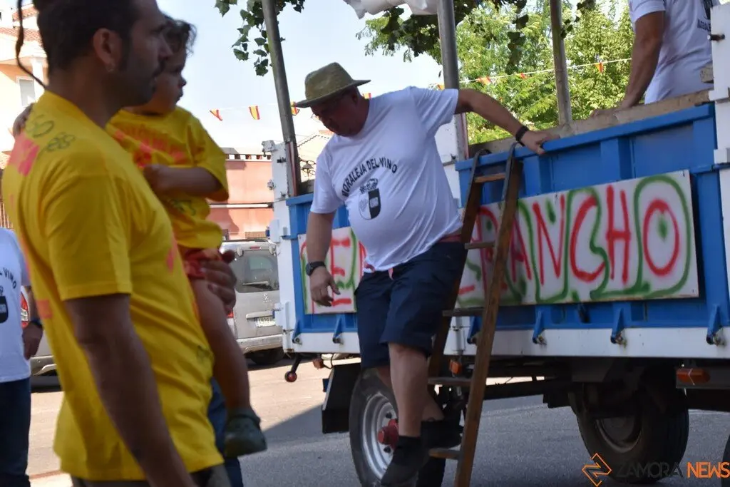 Fiestas de Moraleja del Vino desfile de pañas _63