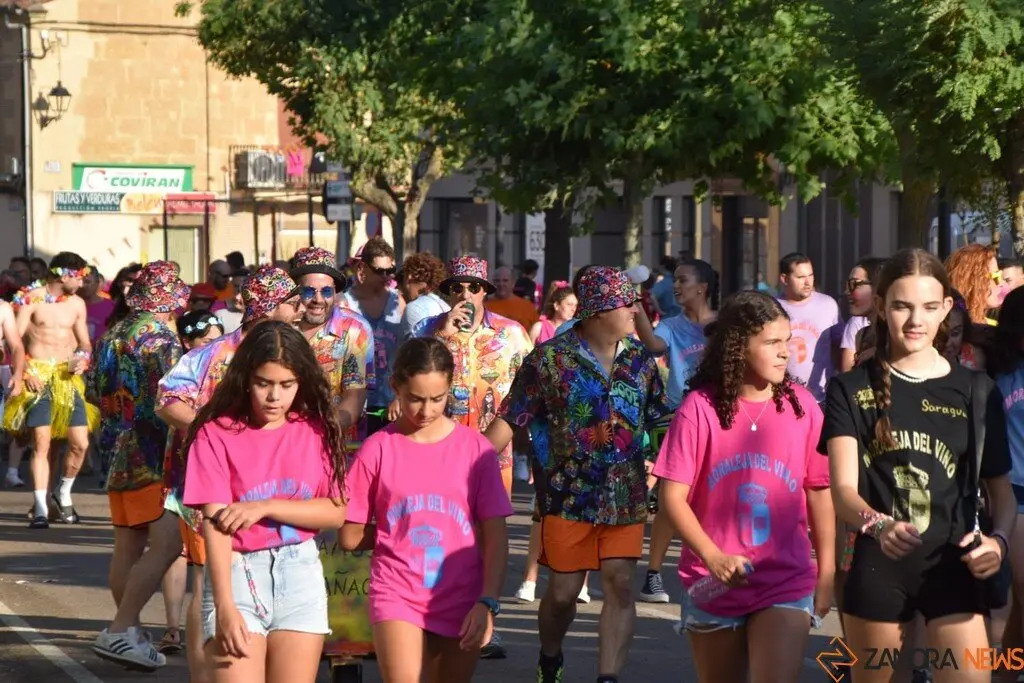 Fiestas de Moraleja del Vino desfile de pañas _67