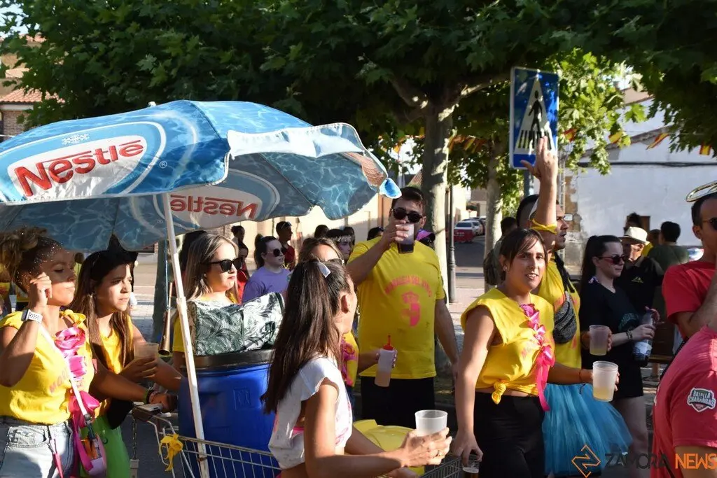 Fiestas de Moraleja del Vino desfile de pañas _75