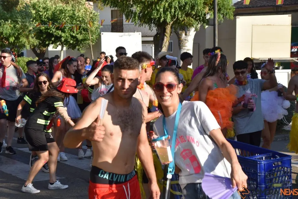Fiestas de Moraleja del Vino desfile de pañas _80