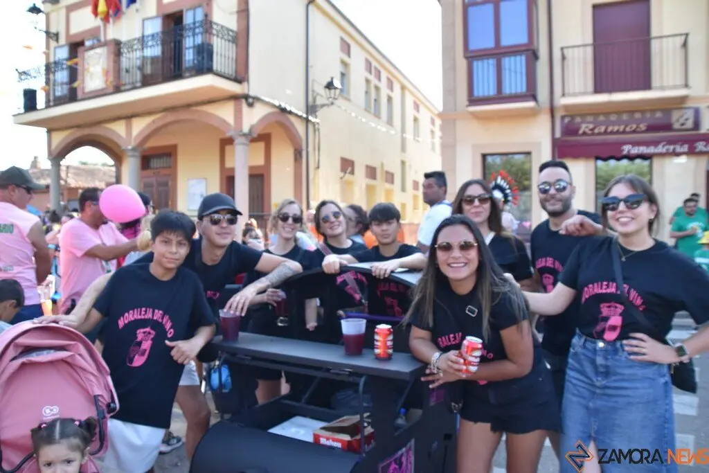 Fiestas de Moraleja del Vino desfile de pañas _83