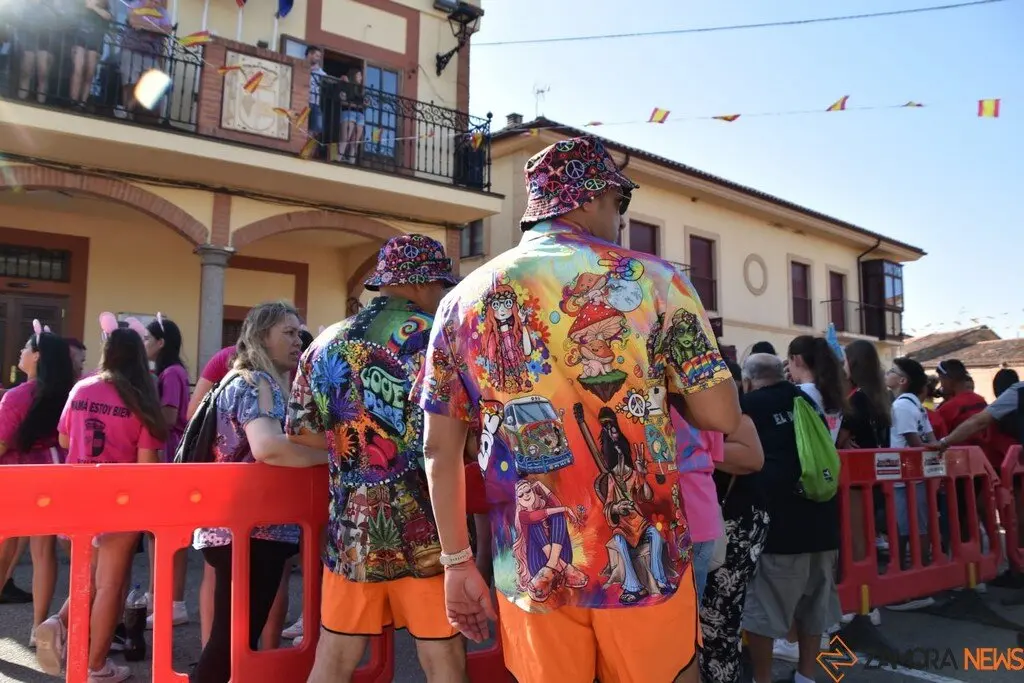 Fiestas de Moraleja del Vino desfile de pañas _90