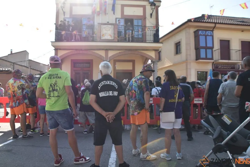 Fiestas de Moraleja del Vino desfile de pañas _91