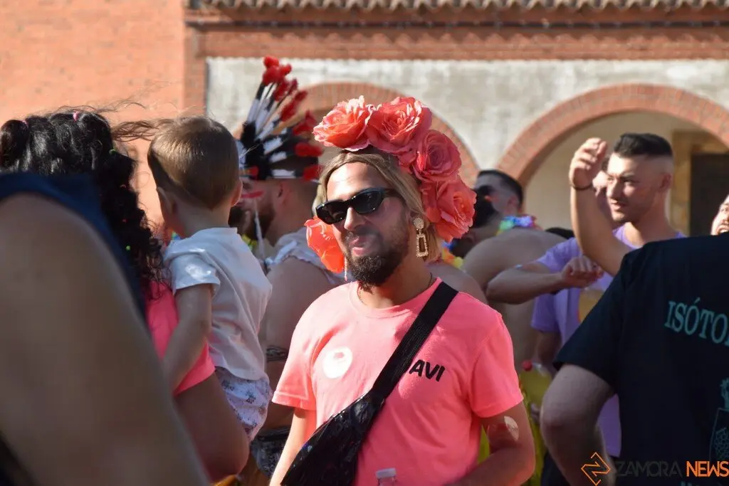 Fiestas de Moraleja del Vino desfile de pañas _92