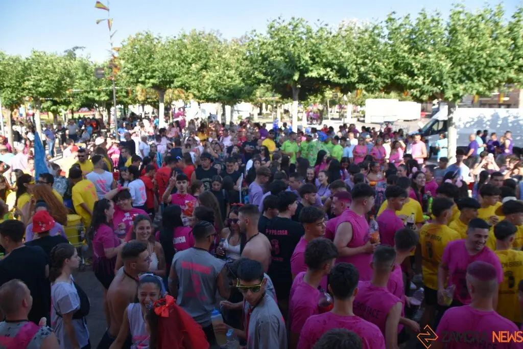Fiestas de Moraleja del Vino desfile de pañas _100