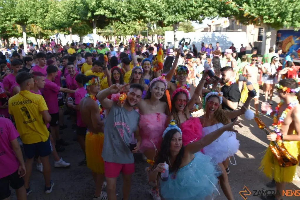 Fiestas de Moraleja del Vino desfile de pañas _102