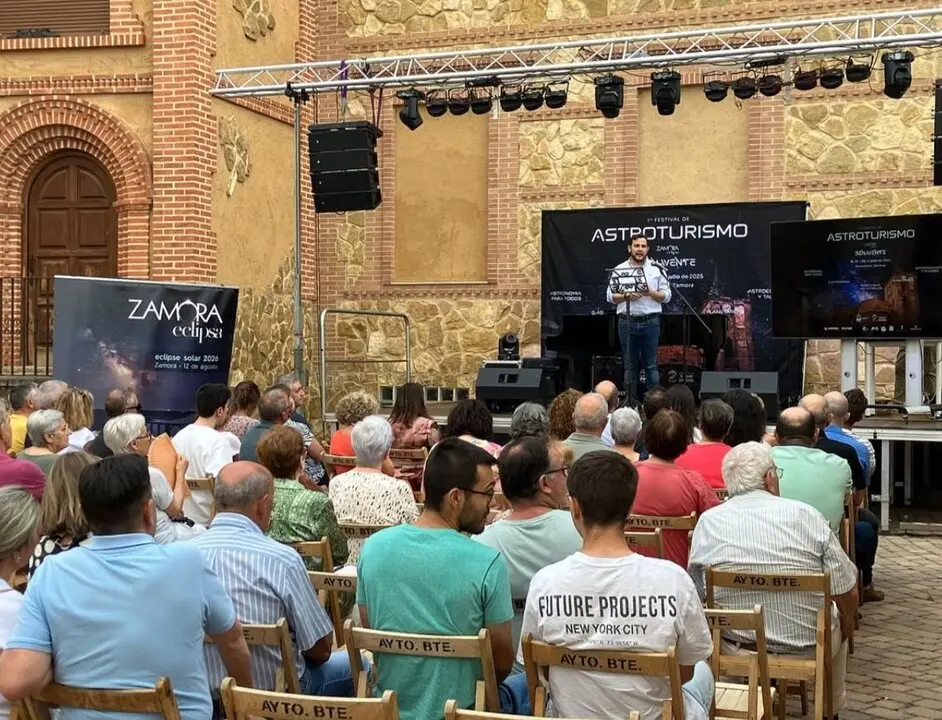 primera jornada de astro turismo en Benavente