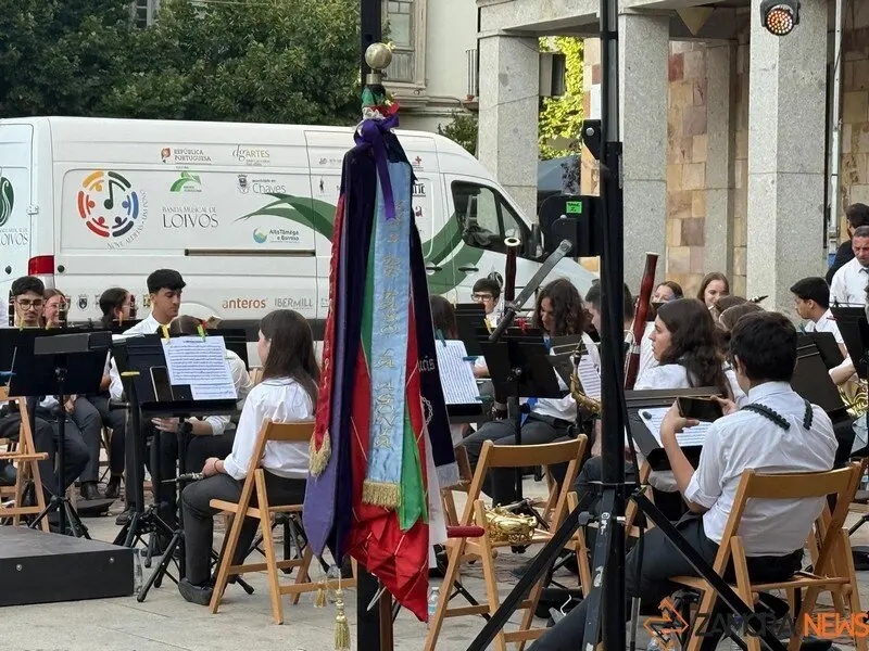  Banda de Loivos en el festival Hispano Luso