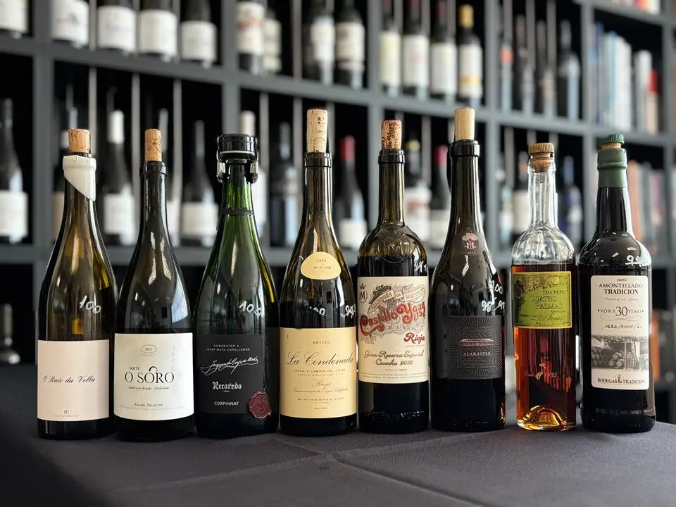 Botellas 100 puntos