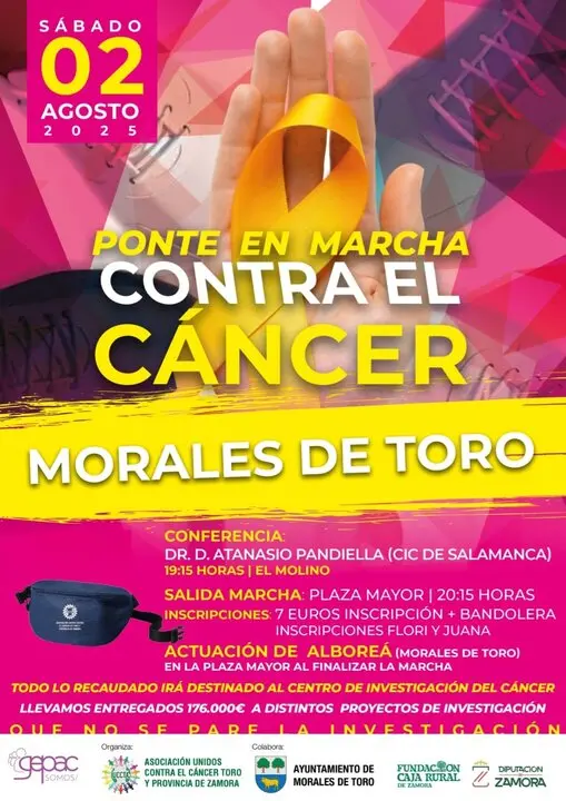 Ponte en Marcha Contra el Cáncer Morales de Toro