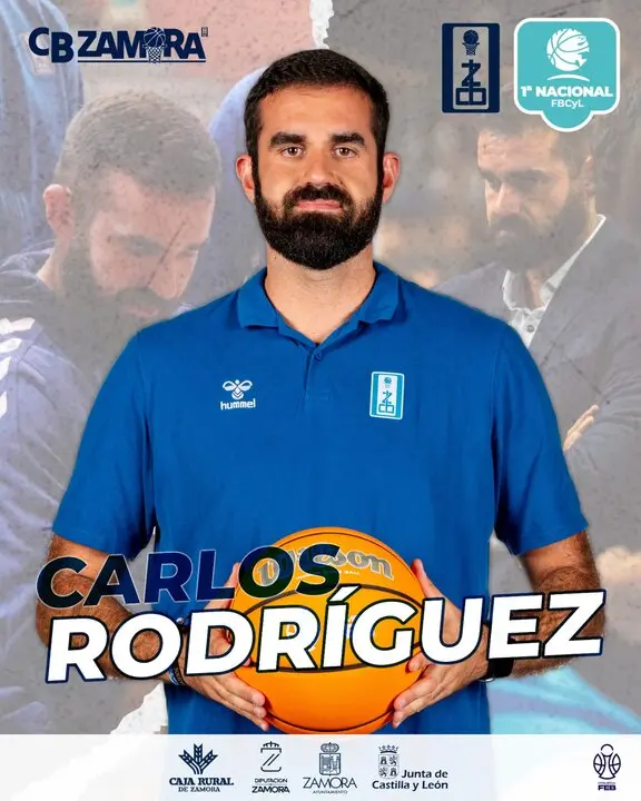 Carlos  Rodríguez nuevo entrenador CB Zamora Masculino