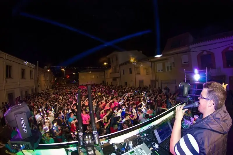 Fiestas años anteriores, barrio de pinilla