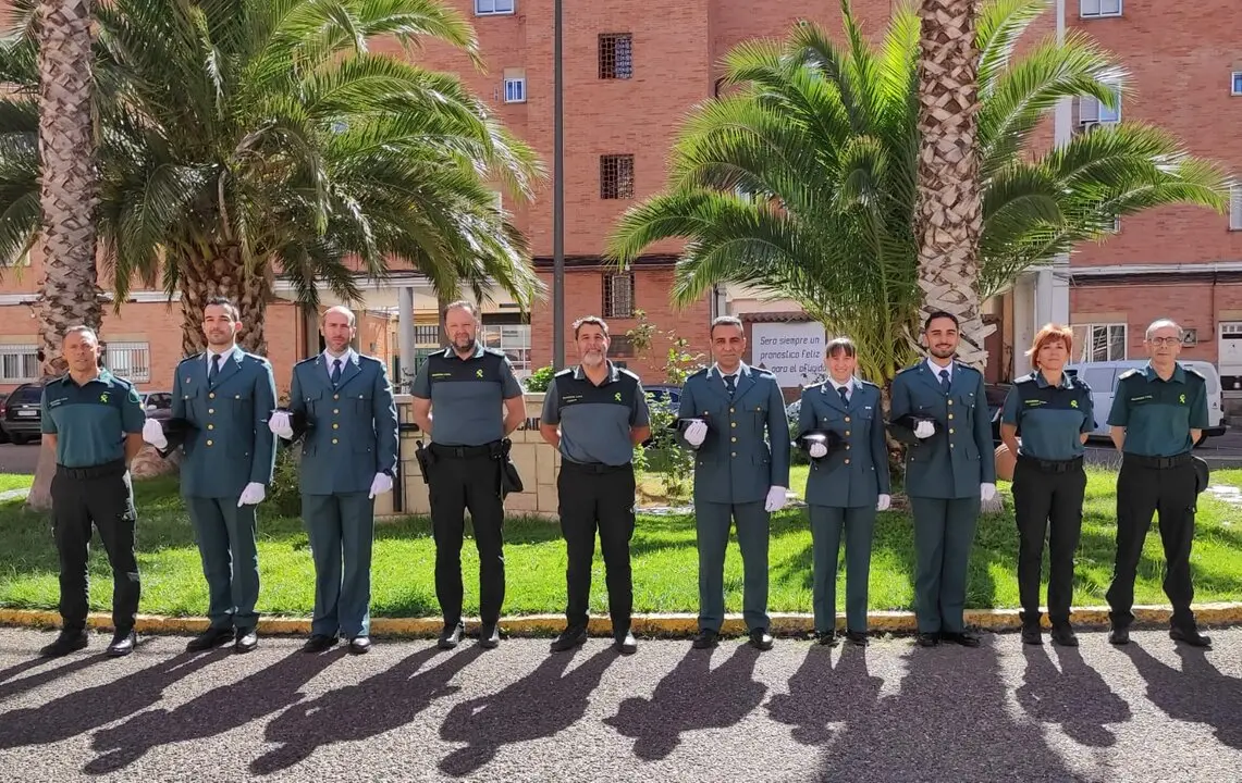 Cinco nuevos suboficiales se incorporan a la Guardia Civil de Zamora