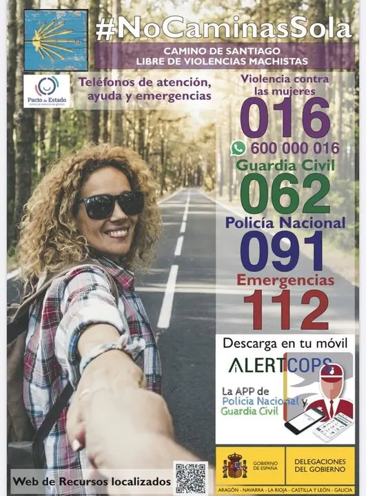Cartel #NoCaminasSola
