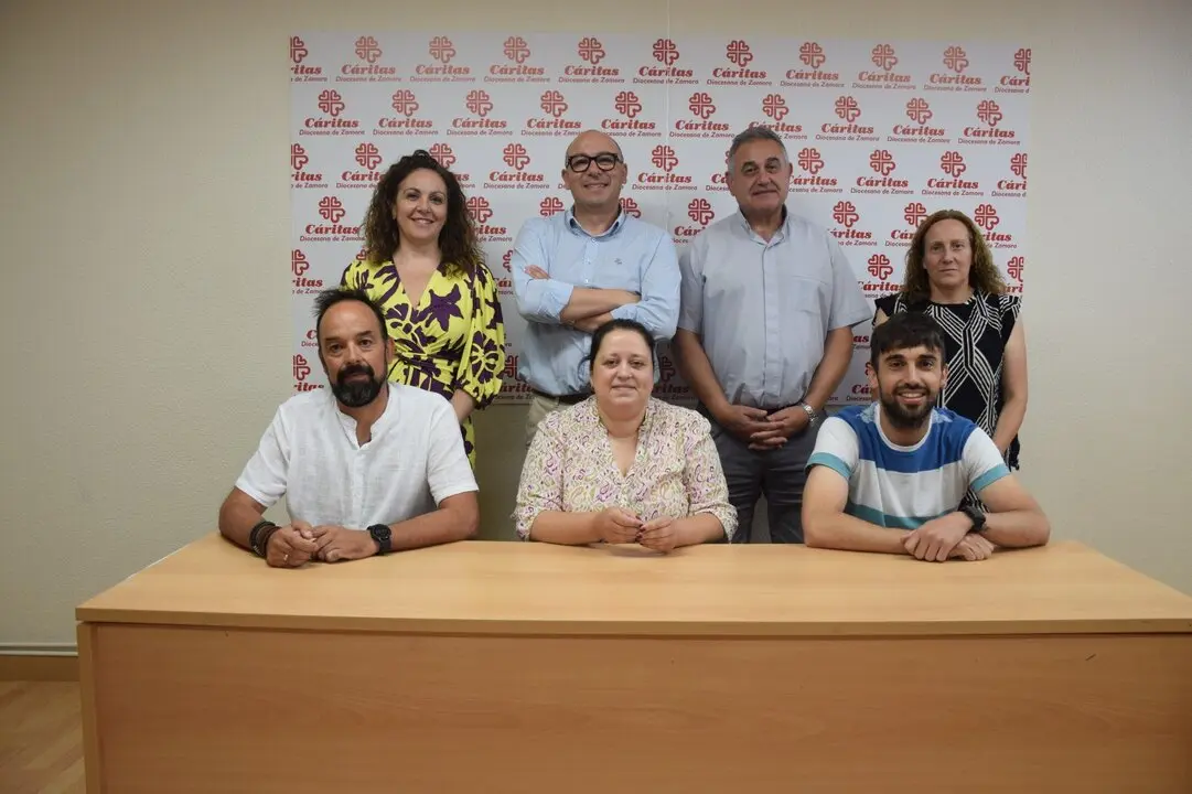 reestructuración del organigrama de Cáritas diocesana de Zamora