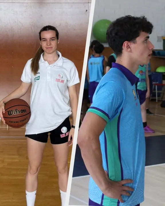 Carla Huerga y Alejandro centeno CB Zamora entrenadores - Imagen de redes sociales