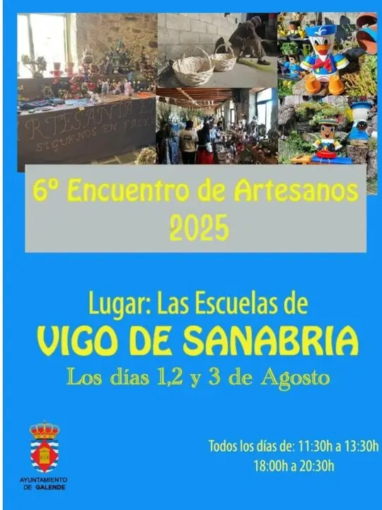 Sexto encuentro de artesanos Vigo de Sanabria