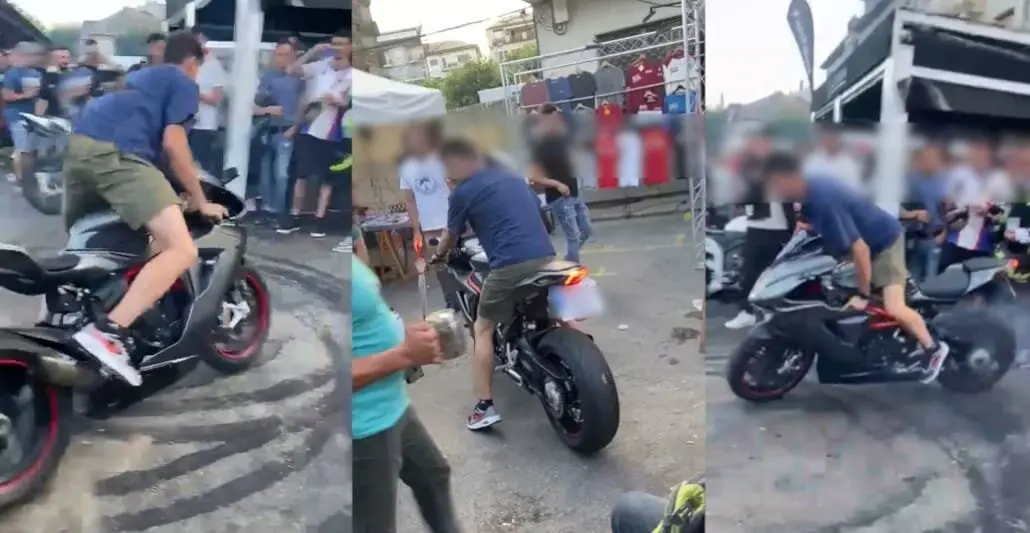 Investigado un motorista por conducción temeraria en Sanabria