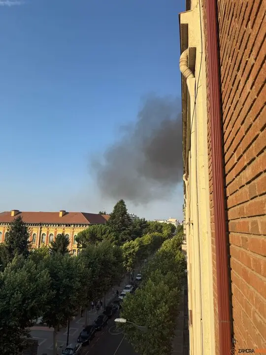 Explosión en el centro de Zamora_1