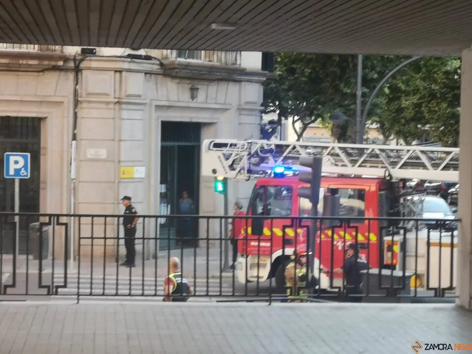 Explosión en el centro de Zamora_4