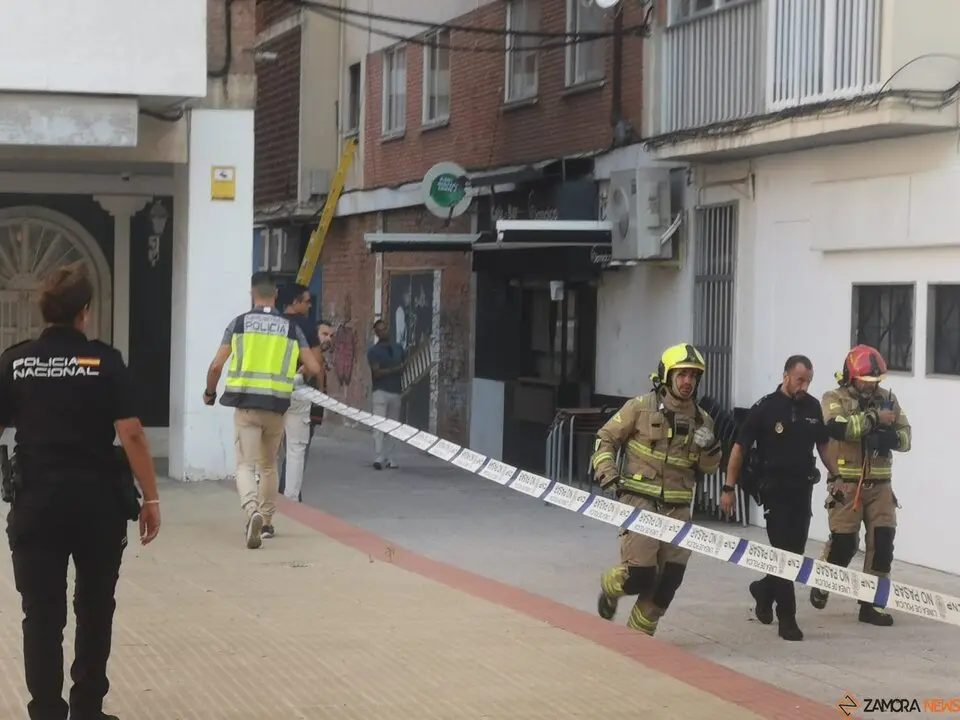 Explosión en el centro de Zamora_5