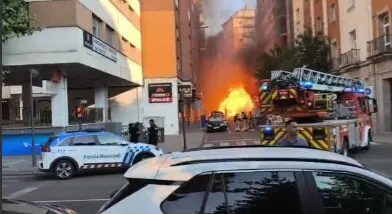 Explosión en el centro de Zamora_11
