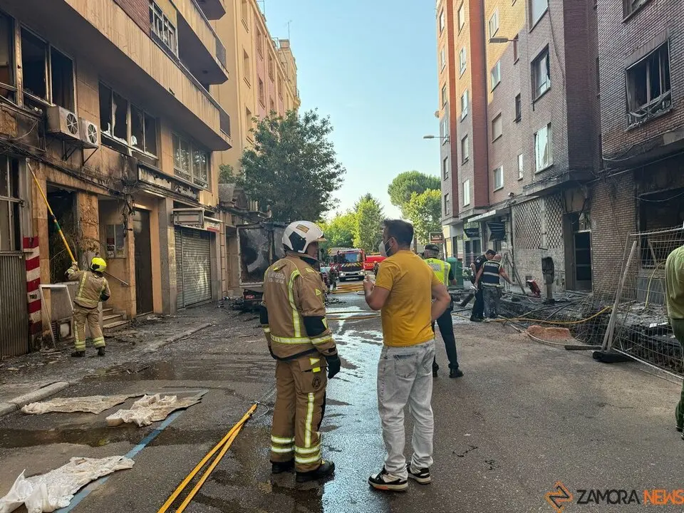 En el interior de la explosión en Zamora_1