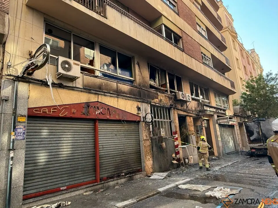En el interior de la explosión en Zamora_2