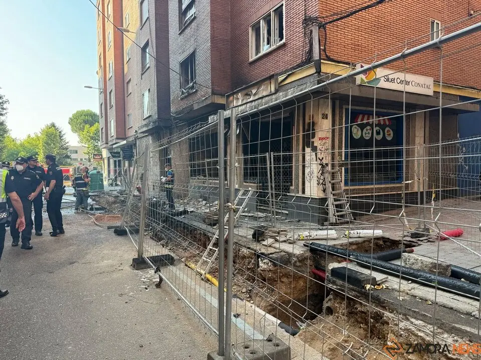 En el interior de la explosión en Zamora_7