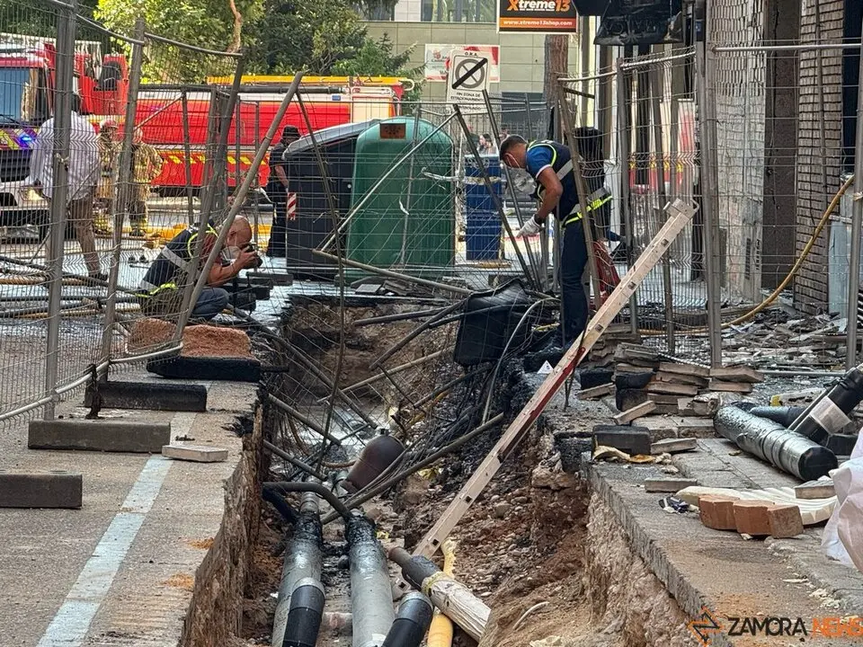 En el interior de la explosión en Zamora_9