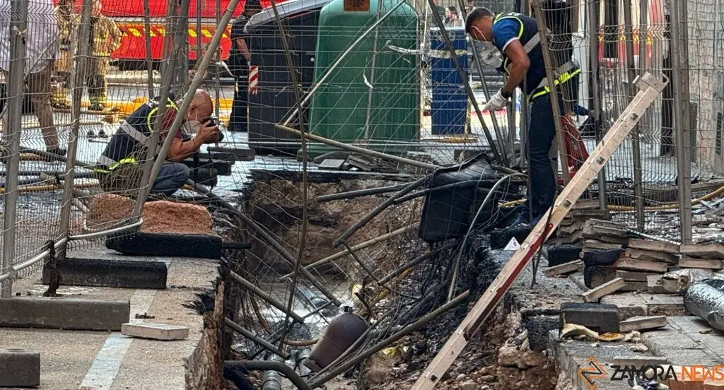 En el interior de la explosión en Zamora_11