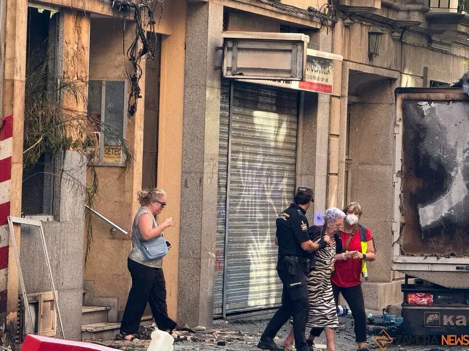 En el interior de la explosión en Zamora_14