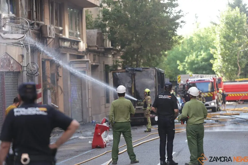 En el interior de la explosión en Zamora_48