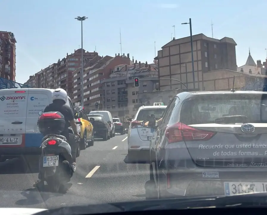 caos en la autovía cardenal cisneros