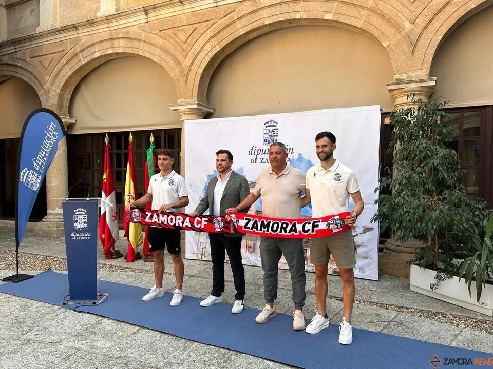 Zamora CF, Luismi Luengo y Álex Monerris