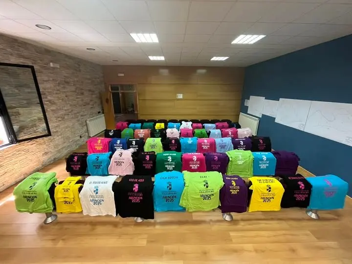 Camisetas peñas Villaralbo - Imagen de redes sociales