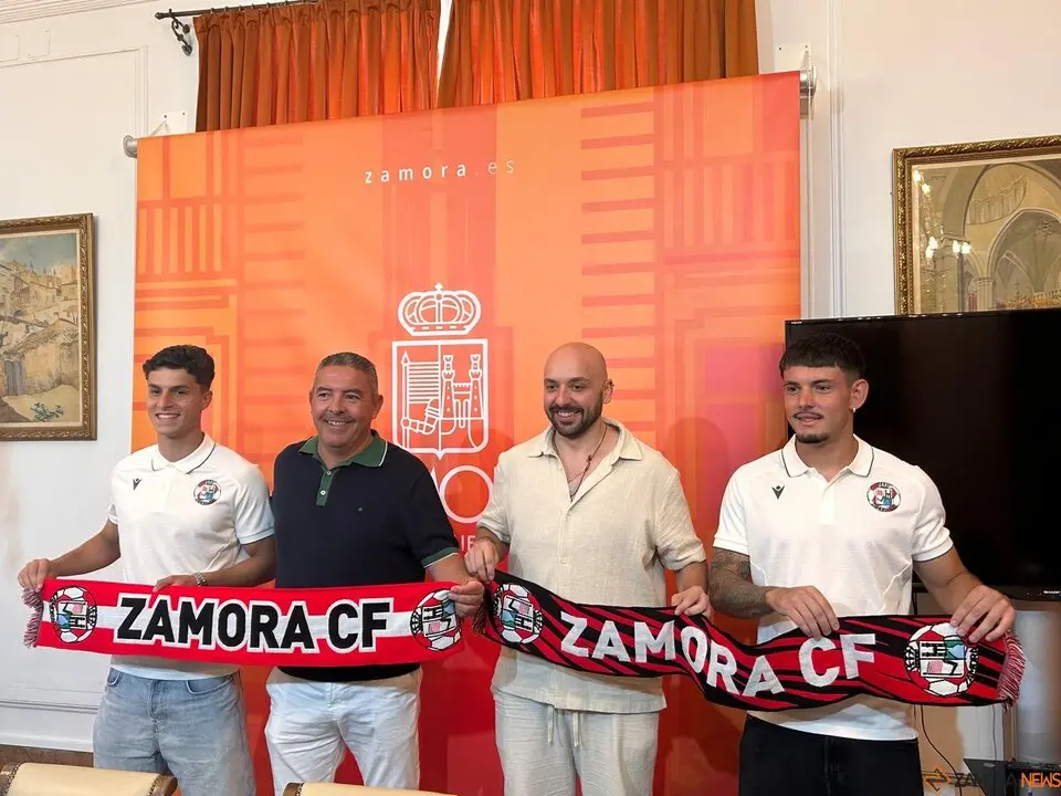 Zamora CF, Sergi López y Dani Merchán