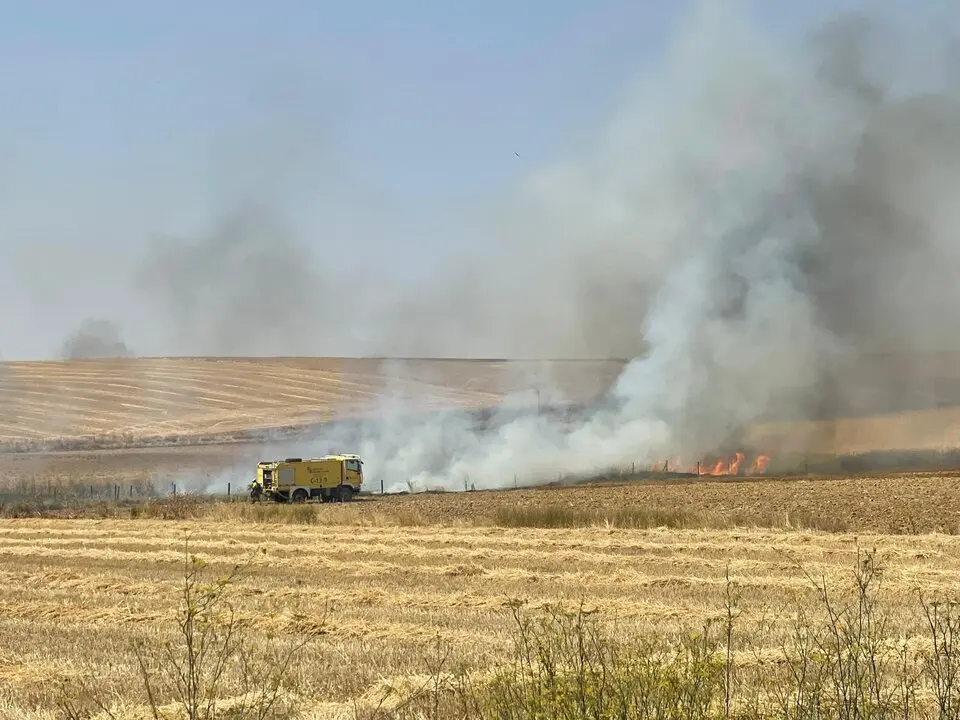 incendio en Algodre