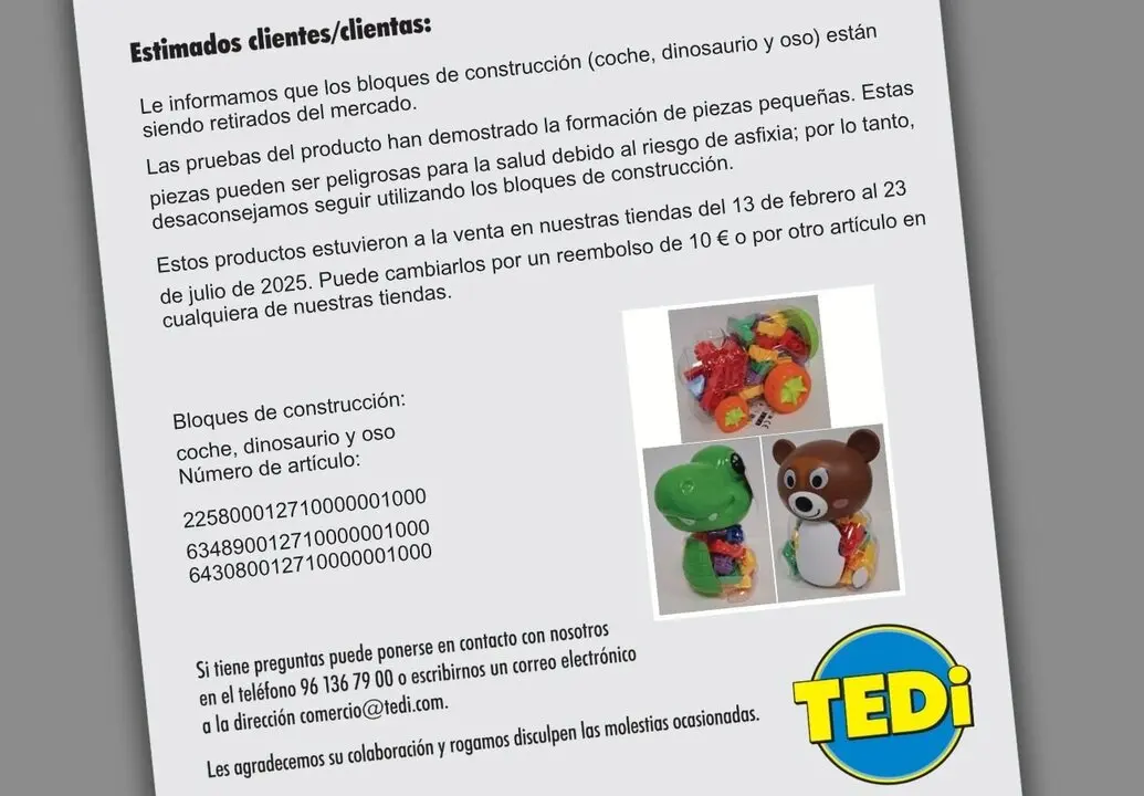 Retiran juguetes Tedi- imagen FACUAjpg
