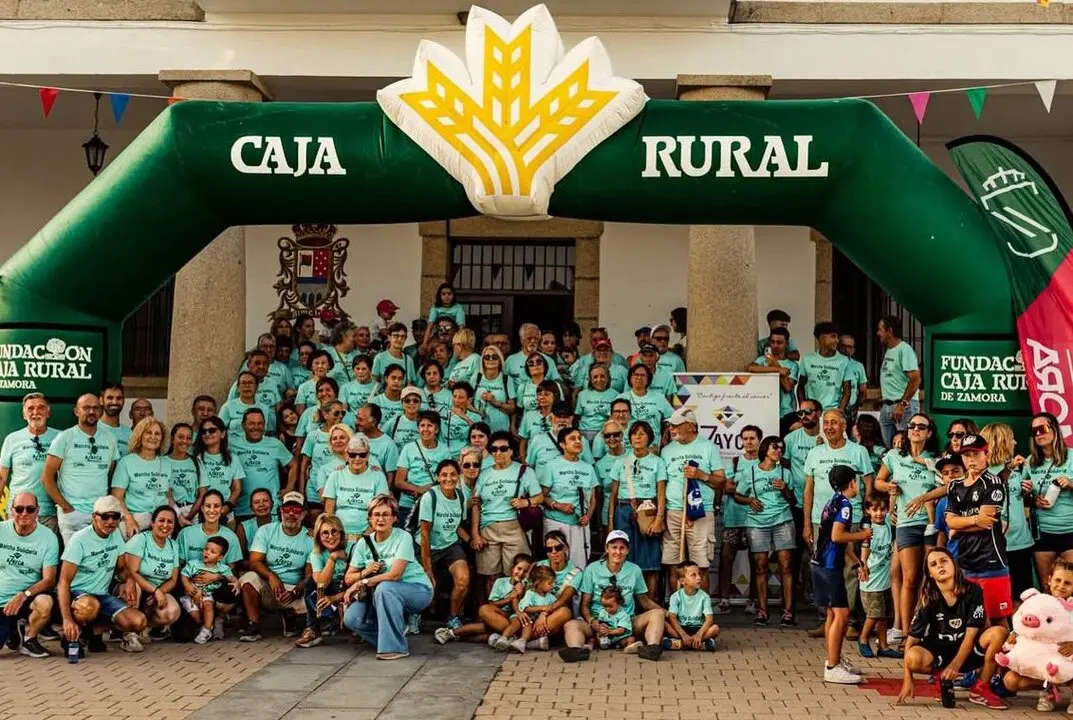 Paseo solidario Almeida de Sayago AZAYCA