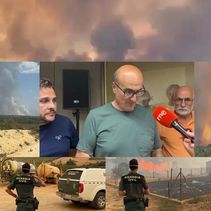 incendio de La Carballeda